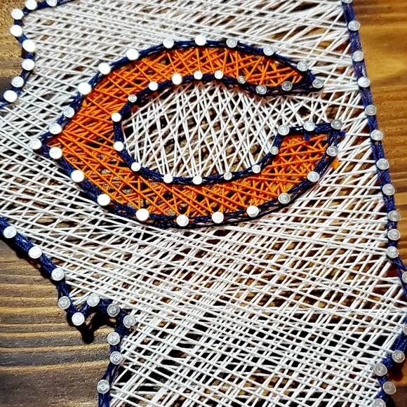 Chicago Bears string art decor - Picture 4 of 5